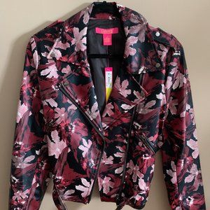 NEW CATHERINE MALANDRINO MC710130 Women's Veruca Jacket in Floral Size 8 $168